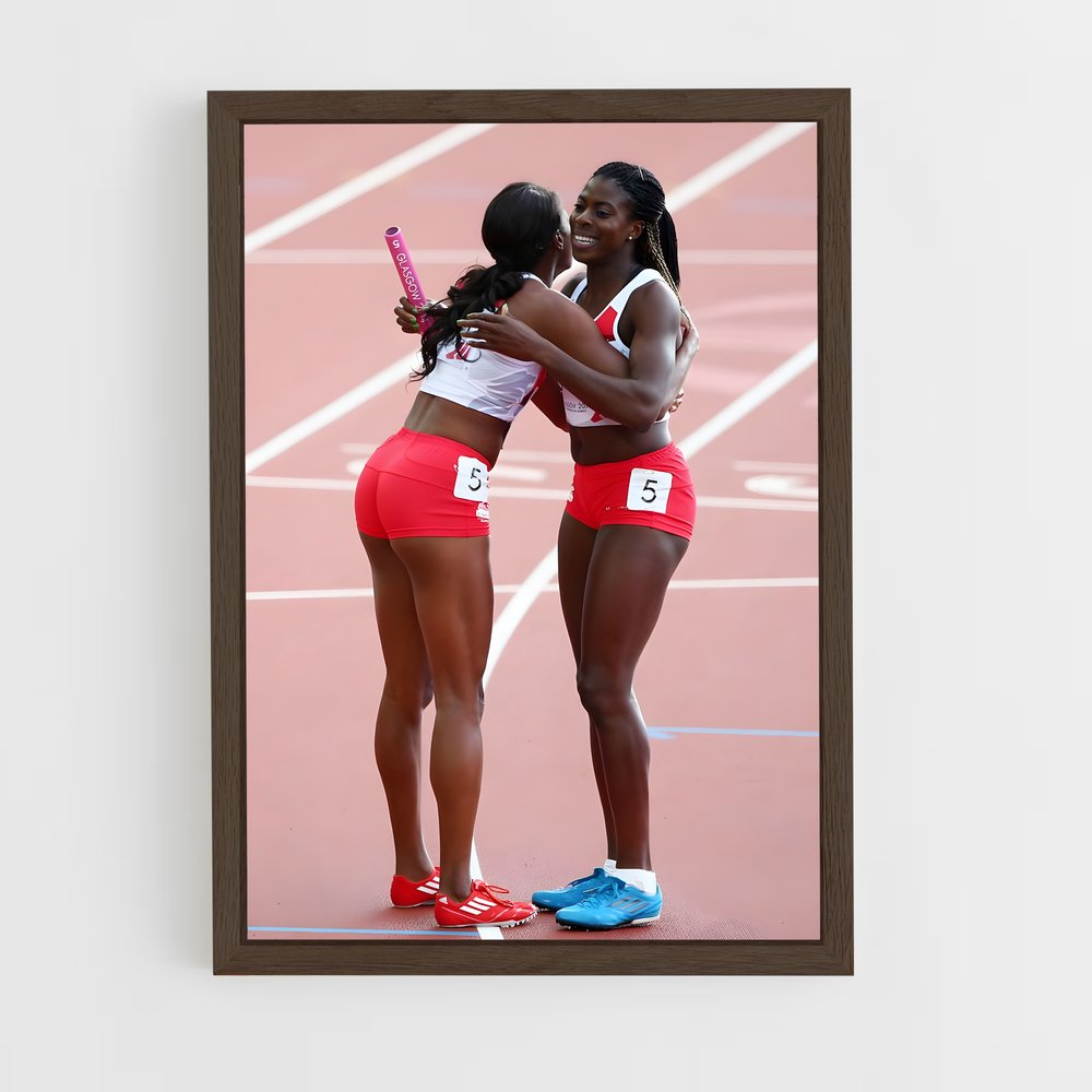 Poster L'Étreinte des Championnes – affiche Athlétisme (vue 5)